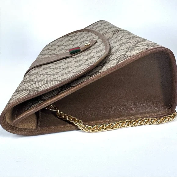 Gucci Large Ophidia Sherry Line Supreme GG Monogram Clutch/crossbody bag - Picture 8 of 16